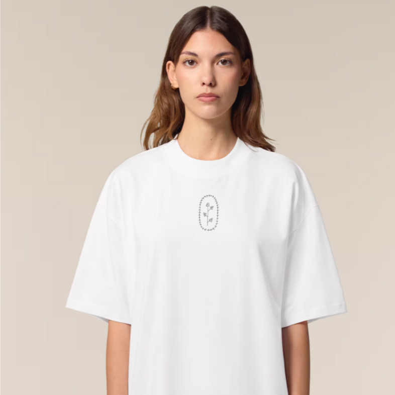 Oversized t-shirt in white