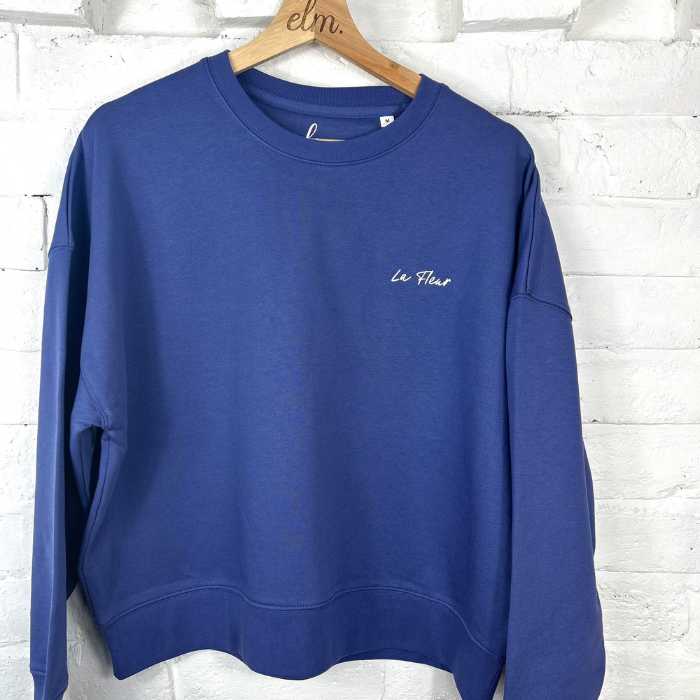 Dusk Blue La Fleur Sweatshirt 
